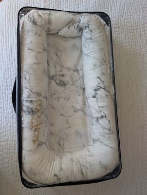DockATot Deluxe+ Marble Print Infant Lounger